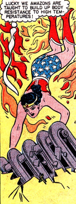 superdames:  Luckily—Sensation Comics #52 (1946) by William