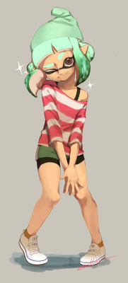 zambiie:Short hair squid ; - ;