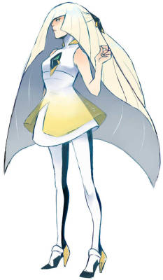 chop-stuff: Something a little different, Lusamine from Pokemon