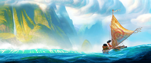 peter-quills:  Concept Art for Disney’s Moana (2016)  