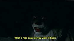 beverlytrilll:  pocblog:  How it should have went.  Why pennywise