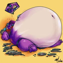 ghostbellies:  TOO. MANY. PIES. for @sweethoneyhyena because Jake don’t never get enough!! 