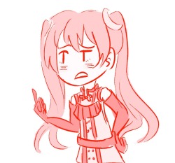 Severa in a doodle  (´∀｀)♥  my shit child………………………………