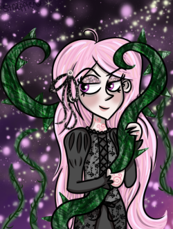 starxapple: finally finished my plant monster amalthea for a
