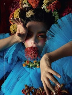 voulx:Björk photographed by Jesse Kanda for Dazed Magazine,