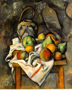 lyghtmylife: Cezanne, Paul [1839-1906] Ginger Jar and Fruit