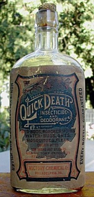 mybloodissalt:  theoddcollection:  Quick Death. Insecticide and…deodorant.