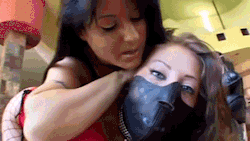 chattelprod:  “Daddy look, I plugged and muzzled her all by