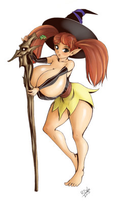 Tiki/Sorceress Fusion. Ok I need sleep…