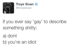 pxstelmota:  Troye’s best tweet of all time  What about if