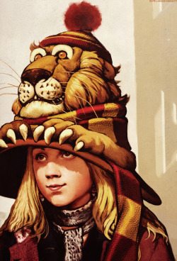 miamiweisz:  Concept art of Luna Lovegood for Harry Potter and