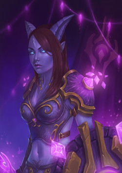 worldofwarcraftart:Draenei by Zaelii Art Source: https://ift.tt/2v2F4Oj