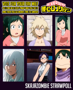 SkaJrZombie - Choose your favourite Hero Academia MILF.