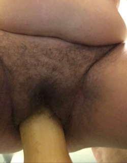 squirtingwife:  Halloween and my big hairy pussy takes a pumpkin