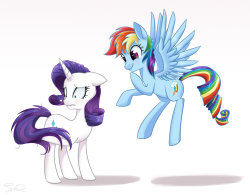 raridashcenter:Commission: Switcharoo by steffy-beff x3