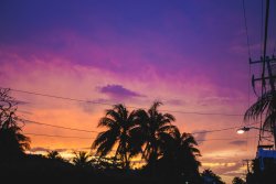 fadeau:  sunset isla mujeres mexico 