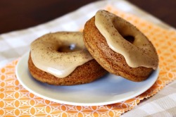 vegan-yums:   gluten free vegan pumpkin spice latte donuts  