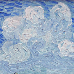 lonequixote:  The Plain near Auvers (detail) by Vincent van Gogh