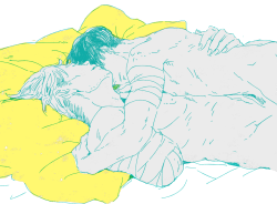 ja-chaika:  20140605｜eruri - 1Hours drawing リヴァイにしっかり抱かれて眠るスミスというのが理想