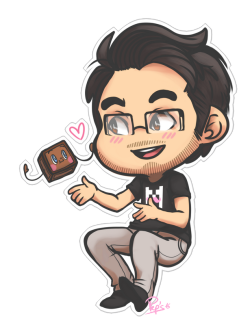captainpeps:  Here’s a little chibi of Marki, and tiny box