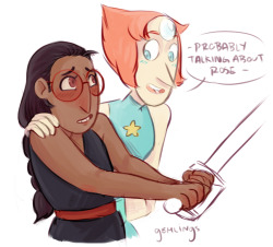 gemlings:  not pictured in today’s episode: connie gettin’