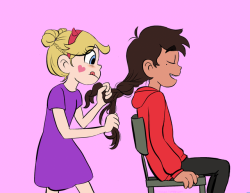 notsauce: they did each other’s hair