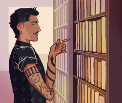 knightofbunnies:Modern day AU in which Dorian is a substitute