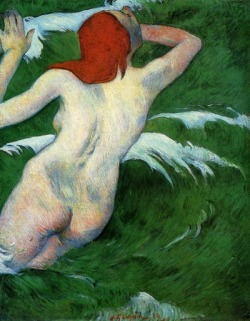 artdelarousseur:  Ondine 1, Paul Gauguin, 1889