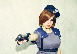 xcrow-woman:  My cosplay of Jill Valentine. I really love her