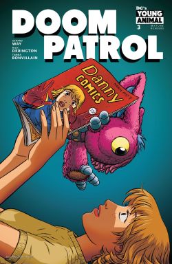 comixology:  DOOM PATROL #3 by Gerard Way, Nick Derington, and