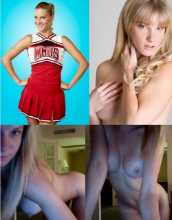 naughtyandsexycelebs:  Heather Morris on/off