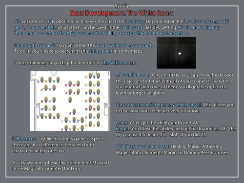 versusxxxstudio:   Punished Mai Gameplay Tutorial - 02: Stats Development: Level Up Punished Mai Gameplay Tutorial - 03: Stats Development: The White Room 2 new tutorials, this time focused on the stats development. You can see The White Room in movement