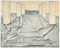 thunderstruck9:  Christo (b. 1935), Wrapped Floor (Project for