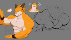 tofudumps:  GYM DRAGON!!!Σ(♡ロ♡ )He’s Hunki-licious!!!♡♡♡He