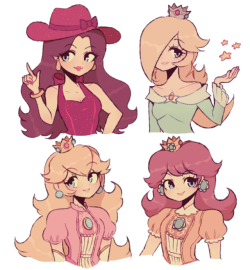 charamells:Nintendo ladies