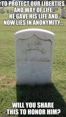 want2trytri:  oldgayjew:  “Here lies an Honored soldier …