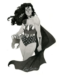 kevinwada:  Wonder Woman HeroesCon 2014 sketch I love her all