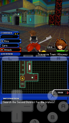 splitfrettingfingers:  Kingdom Hearts Re:Coded on android! Drastic