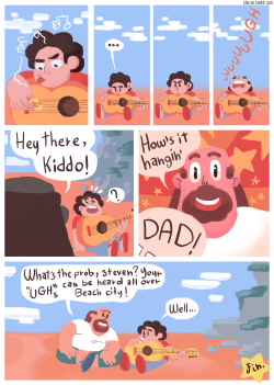 khozen:  comic practice with steven and greg!! just my lil take