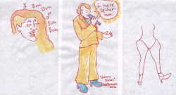 Here’re some drawings of Johnny Blazes that I did at the