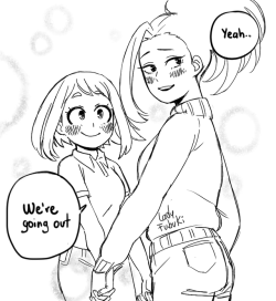 ladyfubuki:  Did someone say   bnha rare ship?