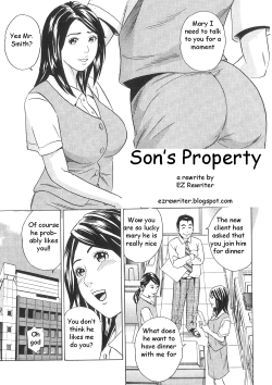   Son’s Property (Rewrite)      art by tange suzuki