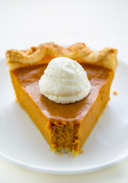 ilovedessert:  Brown Butter Pumpkin Pie 