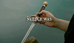 rhaenastargaryen-deactivated201: “Needle was Robb and Bran
