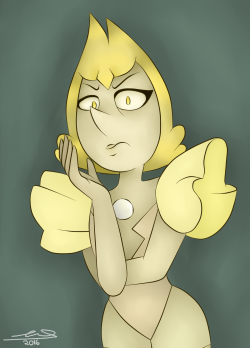 cooparinablr:  “Yes, my Diamond ?” I wanted to draw her as