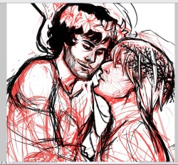 Still a WIP of the Greek Gods AU. Need to tweak Will, but I’m