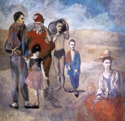 aestheticgoddess:  Pablo Picasso, Harlequin period works 