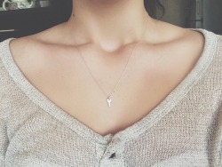 mcqueeny:  In love with this “confidence is key” necklace