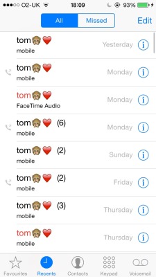 This is literally my call list!
