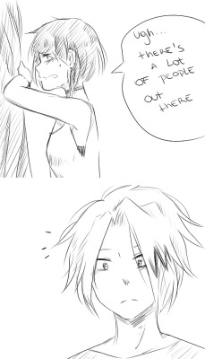 mitsunyandesu:  Another quickly comic of the cultural festival